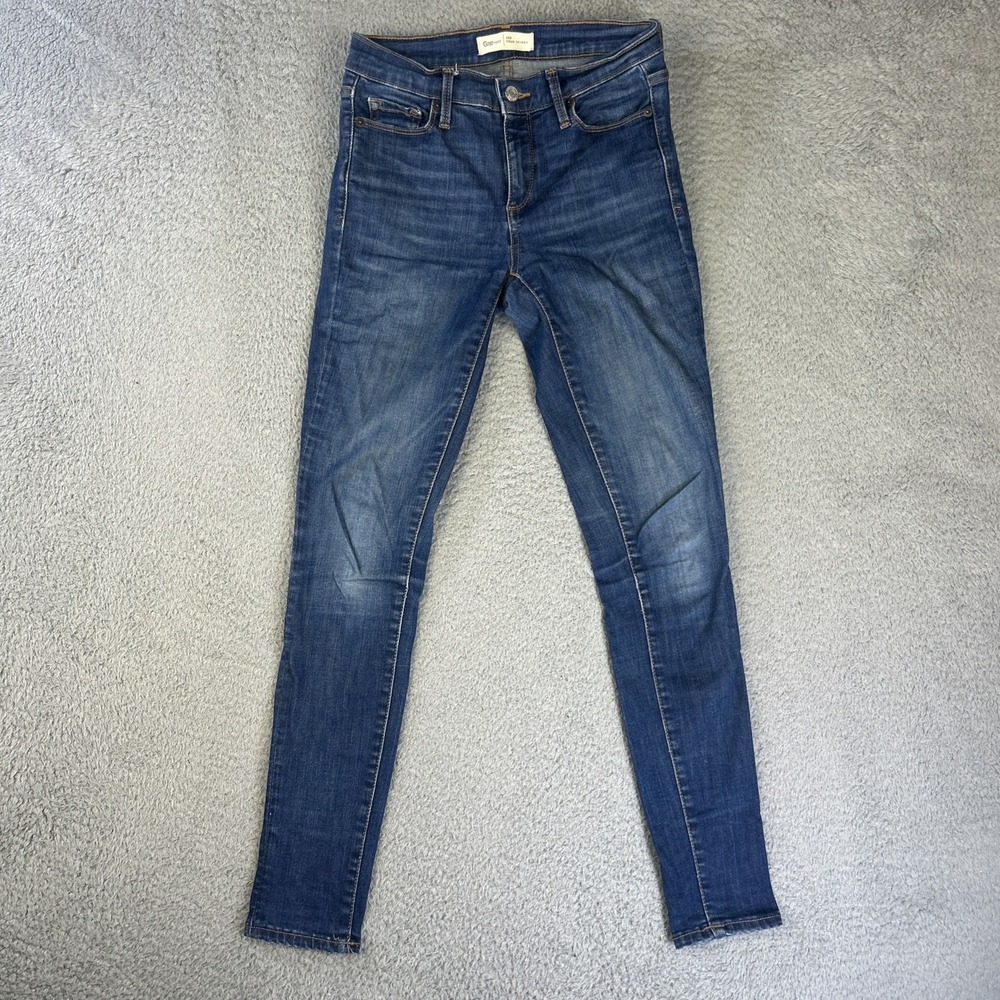 Gap 1969 Womens 25R Blue‎ Denim Pants True Skinny Curvy Cropped Ankle Jeggings